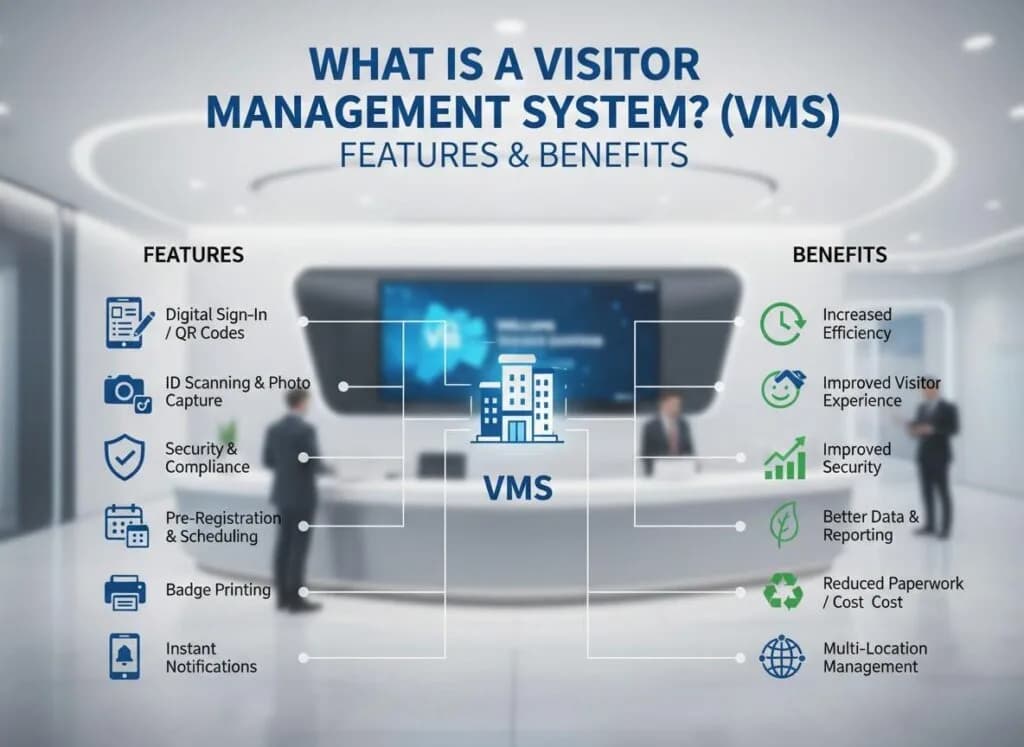 What is a Visitor Management System? (VMS) Features & Benefits