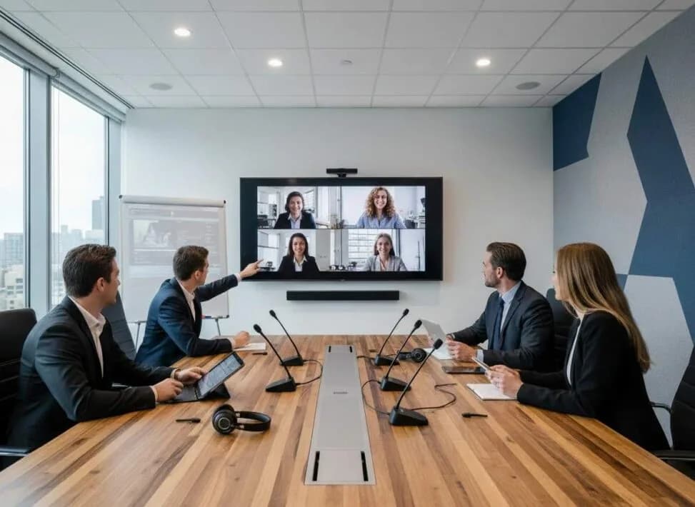 Audio Visual Communication Solutions in UAE for Smart Meetings | SOS Technology