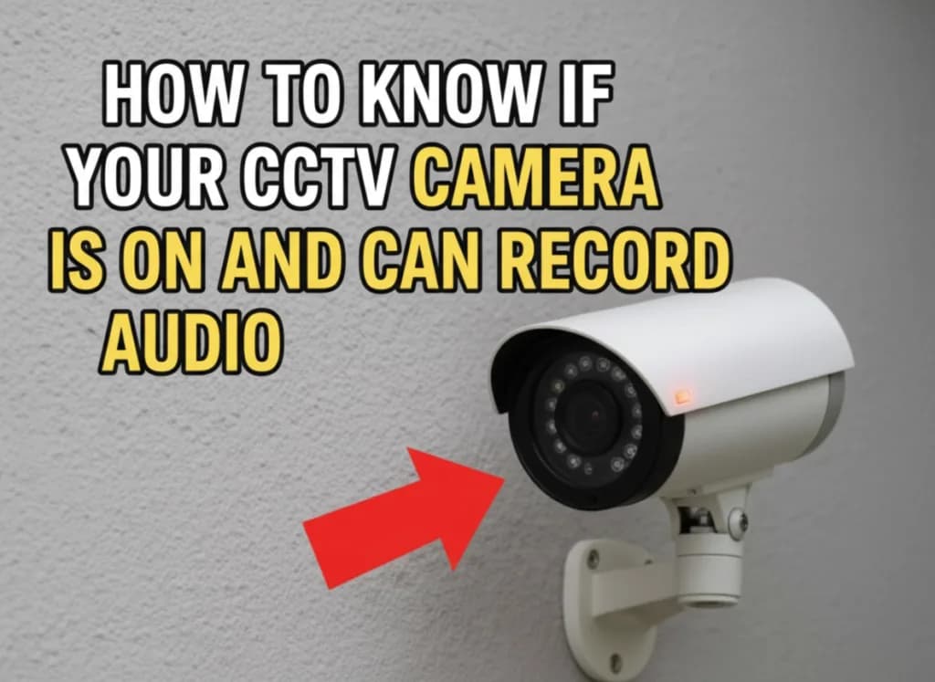 How to Check If Your CCTV Is On and Recording Audio