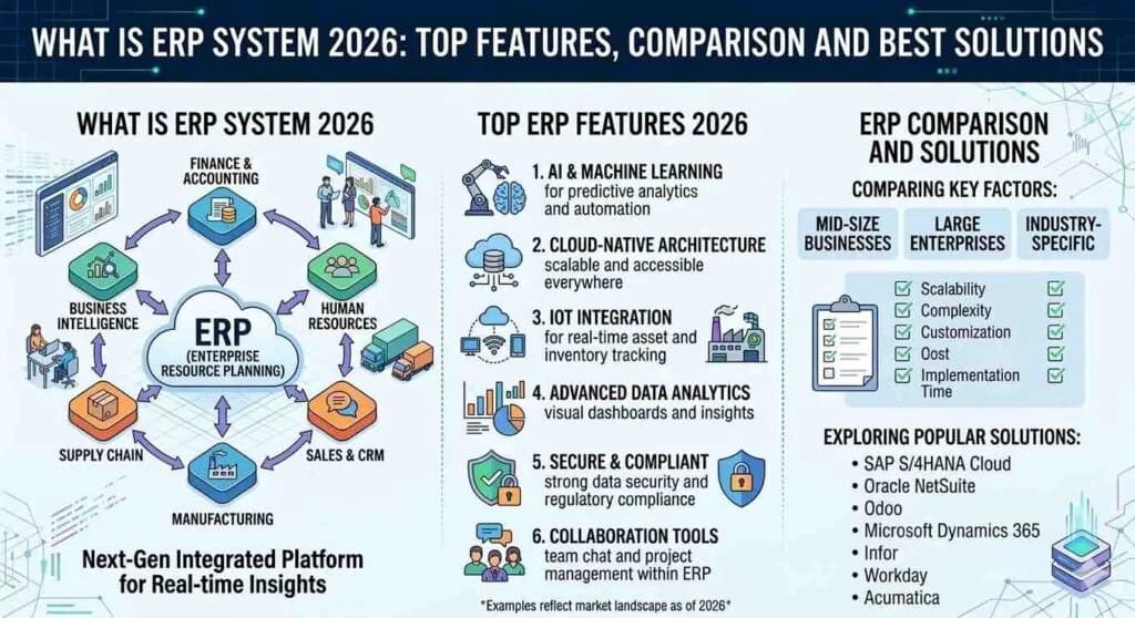 What Is the Best ERP System? 2026 Comparison & Top Features