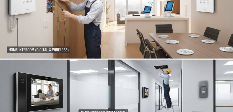 RoomIntercomSystemsforHomesandOffice