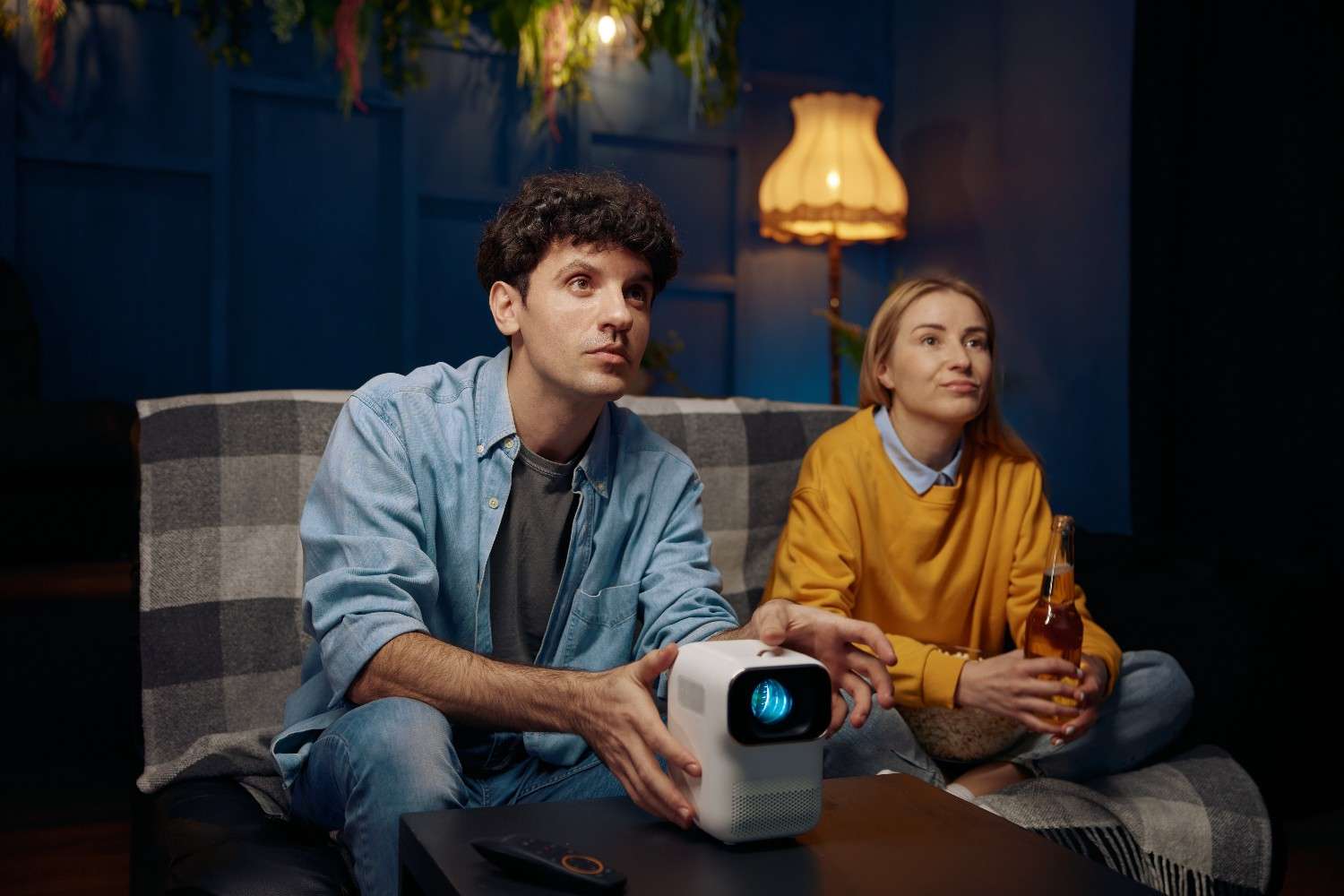 ILLUSTRATION OF Portable-Home-Projector