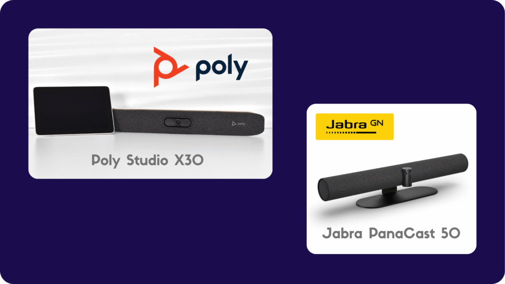 Image showing Poly Studio X30/Jabra PanaCast 50
