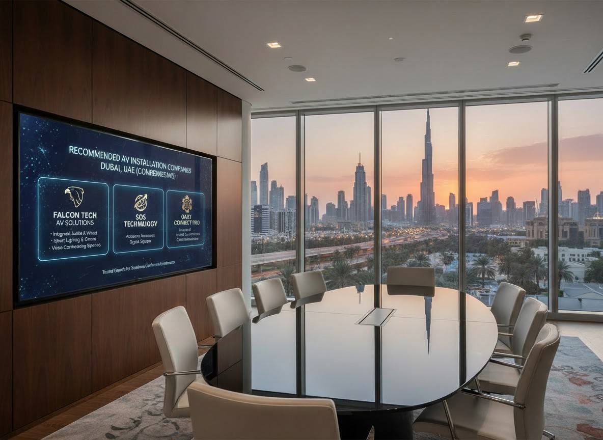 Recommendations: AV installation companies for conference rooms