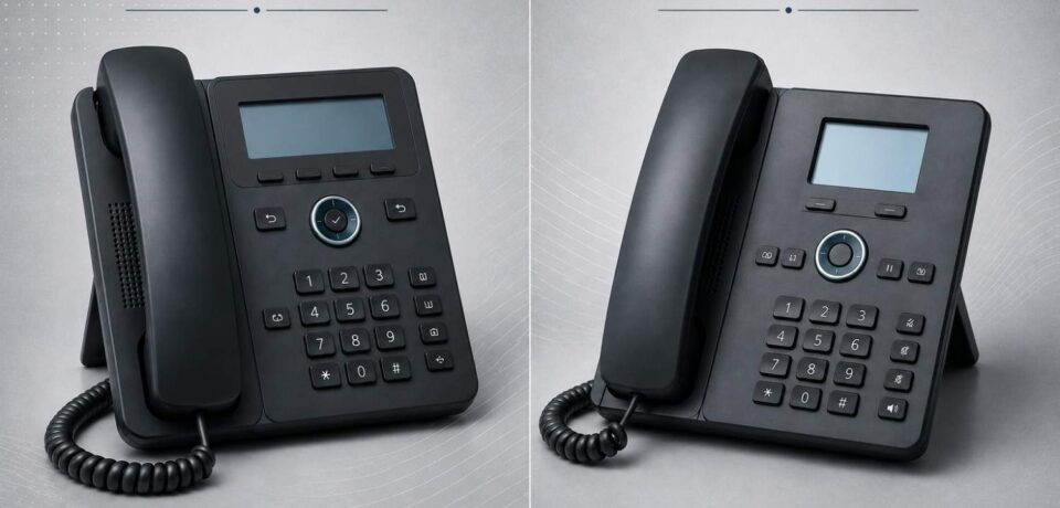 Cisco 860 and Cisco 840 VoIP phones
