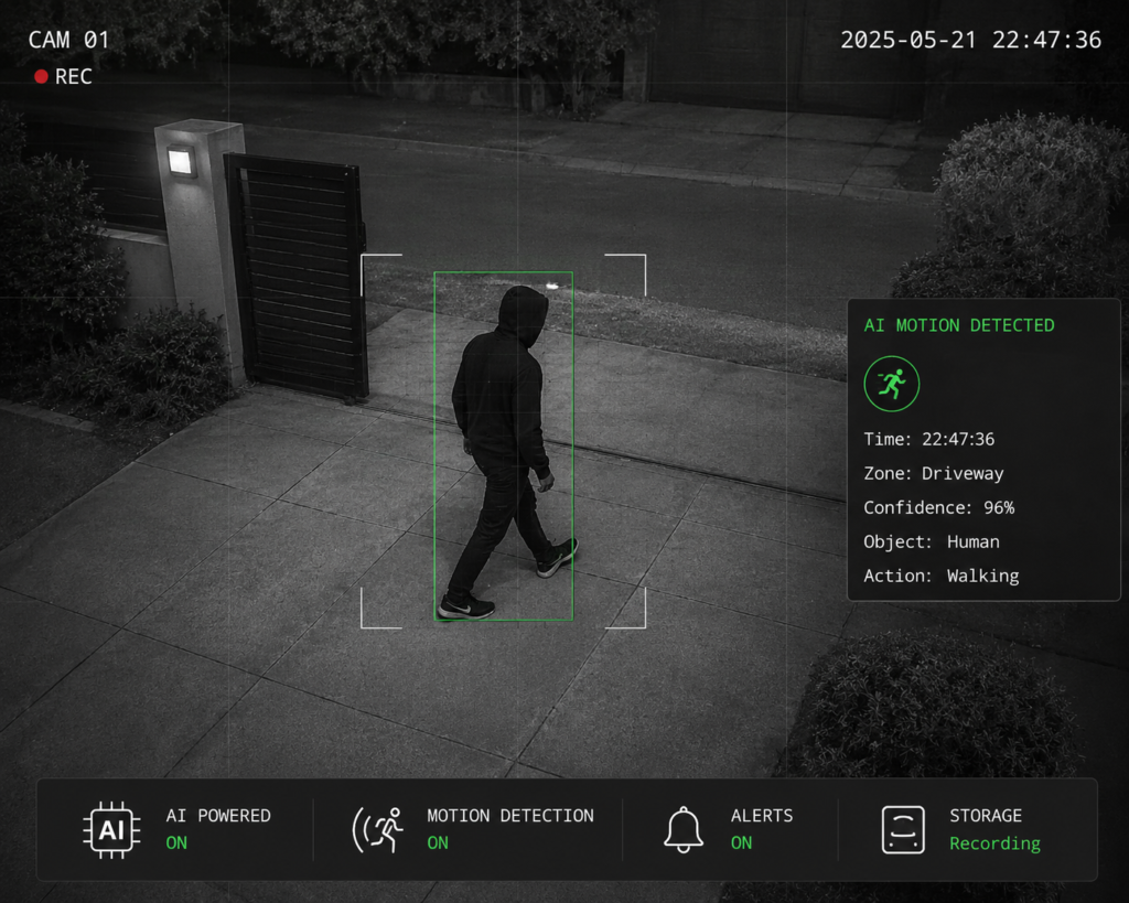 ai powered cctv camera