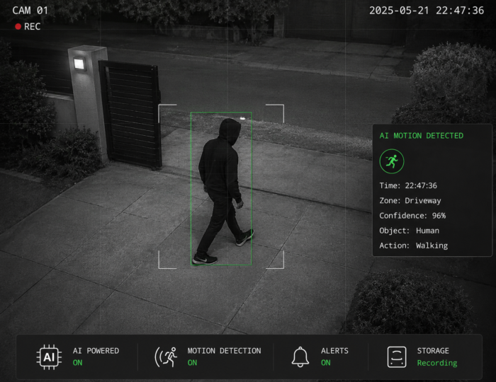 ai powered cctv camera