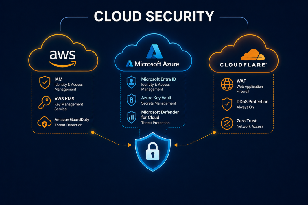 AWS vs Azure vs Cloudflare: Best Cloud Security in UAE 2026