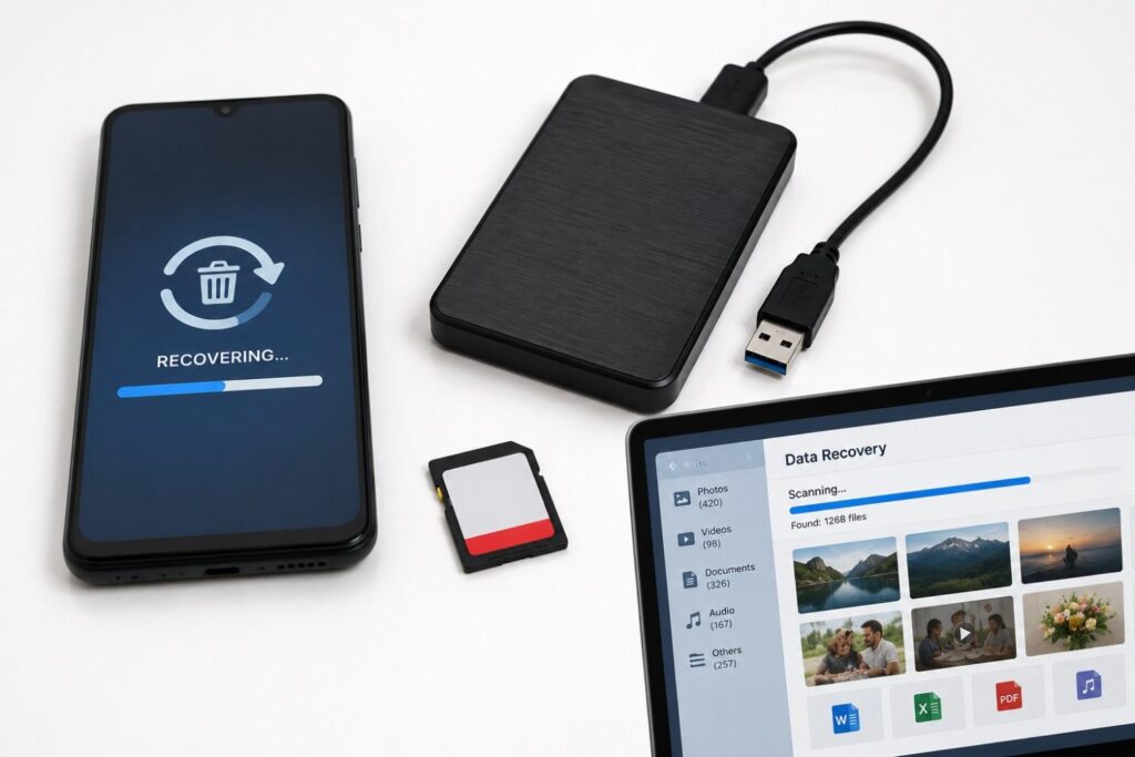 recover deleted files