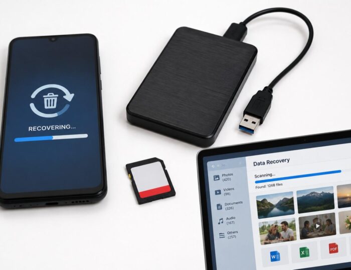 recover deleted files