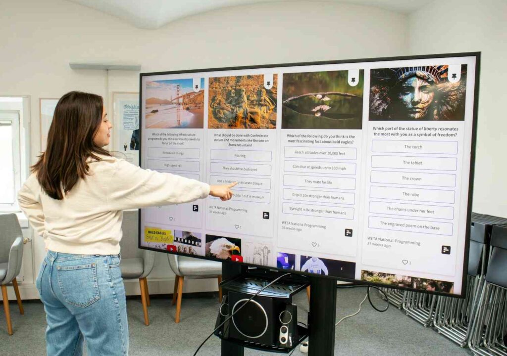 intractive display